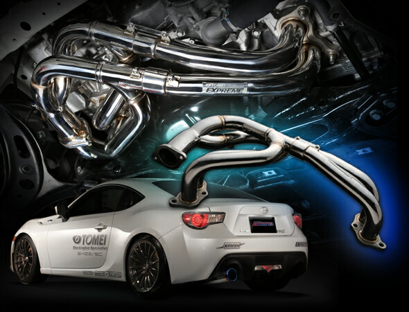 86 brz TOMEI等長エキマニ＋オーバーパイプ EXPREME EXHAUST MANIFOLD FA20 Equal-Length for 86/BRZ/FR-S