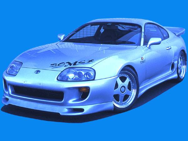 ボメックス80 SUPRA フロントアンダースポイラー Type1|オートパーツ ダイレクト