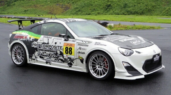 プロコンポジット 86 ZN6 フロントリップスポイラー for TRD