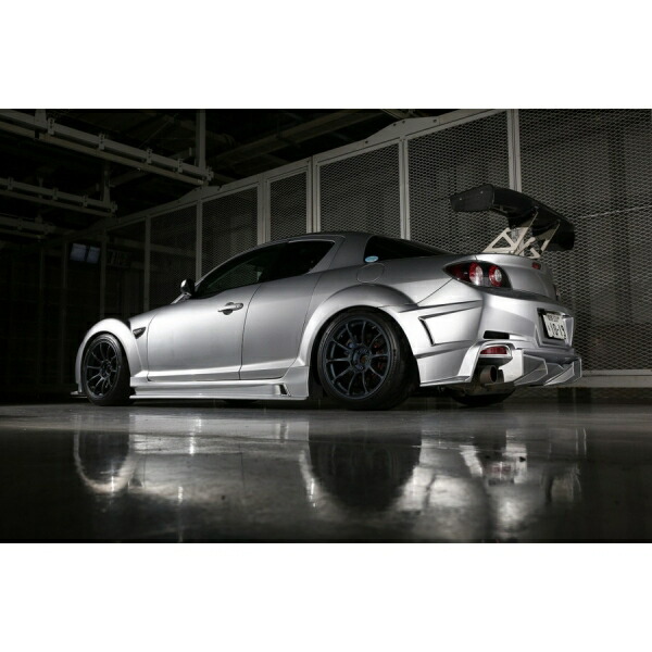 長谷川整備レンタルHSR エアロ　RX-8 後期 サイドステップVer.01｜オートパーツ ダイレクト