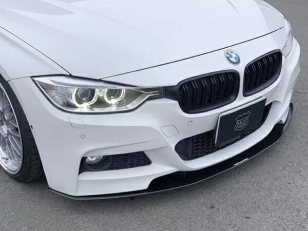 ネクストイノベーション BMW 3Series F30/31 M Sport 5mmモデルフロントアンダースポイラー グロスブラック
