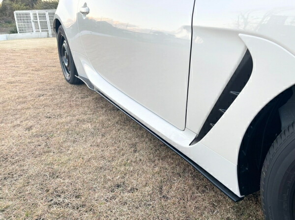 ネクストイノベーション GR86 ZN8 8mmモデルサイドアンダースポイラー グロスブラック