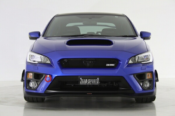 ゼロスポーツ WRX STI/S4 VA系(A-C-) フロントバンパースポイラー FRP（未塗装）