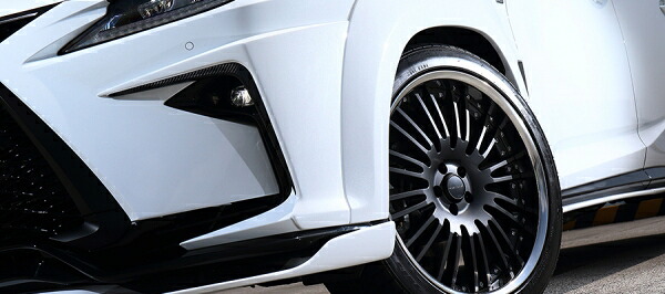 アーティシャンスピリッツLEXUS RX GL2# Sport Line BLACK LABEL フロントバンパーガーニッシュ 2P FRP製【個人宅発送不可】|オートパーツ ダイレクト