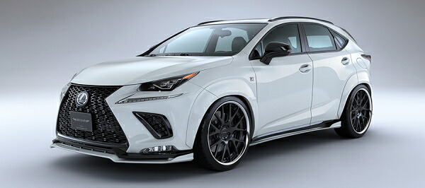 アーティシャンスピリッツLEXUS NX 300h AYZ1# 後期 BLACK LABEL 5ピースキット(F SPORT バンパー専用) カーボン+FRP製【個人宅発送不可】|オートパーツ ダイレクト