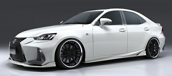 アーティシャンスピリッツLEXUS IS GSE3＃ BLACK LABEL for F-SPORT サイドアンダースポイラー【個人宅発送不可】｜オートパーツ ダイレクト