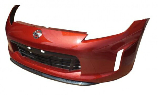 エアロワークス エアロワークス フェアレディZ Z34 後期 カーボンセンターリップ
