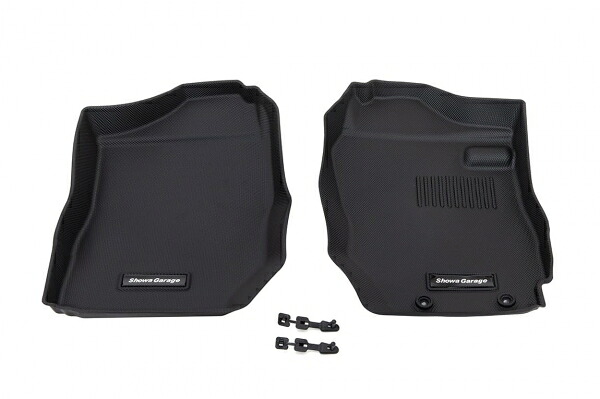 ショウワガレージジムニー JB64/ジムニーシエラ JB74 3Dノンスリップフロアマット フロントシート左右セット MT用｜オートパーツ ダイレクト