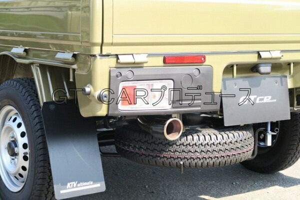 GTカープロデュースハイゼットトラック S500P/S510P 後期 オールステンレスマフラー タイプS-X2画像