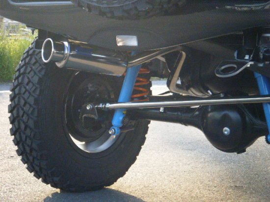 楽天市場】ジムケンタックジムニー JB23 ヘリテージ左出しマフラー 