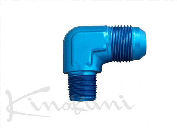 キノクニ キノクニ Kinokuni アダプター AN10オス-NPT3/8オス 90度