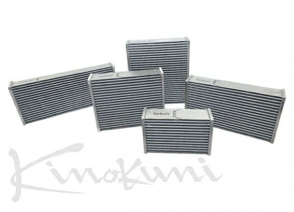 キノクニキノクニ Kinokuni セトラブ インタークーラーコア(W514mm×H223mm/16ROW×T70mm)|オートパーツ ダイレクト