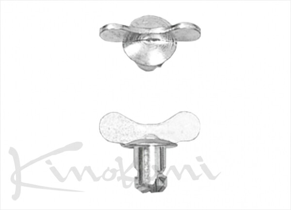 キノクニキノクニ Kinokuni モロソ バタフライヘッド・クイックファスナー(H:13.5mm)Aタイプ 10Qty|オートパーツ ダイレクト