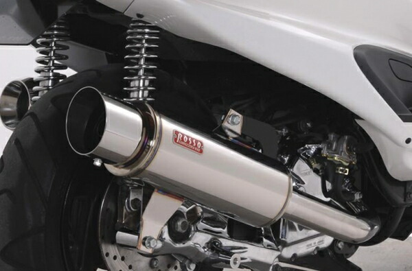 ROSSO ヤマハ マジェスティC (BA-SG03J) バイクマフラー ロッソ Rosso ルプス フルエキゾーストマフラー キャタライザー