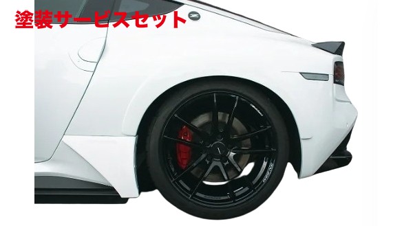 当社塗装品 ガレージベリーRZ34 ガレージベリーサイドステップ用 リアサイドガーニッシュ 綾織りカーボン製【個人宅発送不可】｜オートパーツ ダイレクト