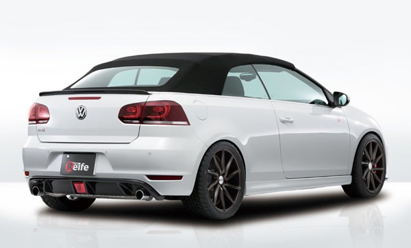 ガレージベリー GOLF 6 カブリオレ GTI リアディフューザー カーボン製【個人宅発送不可】