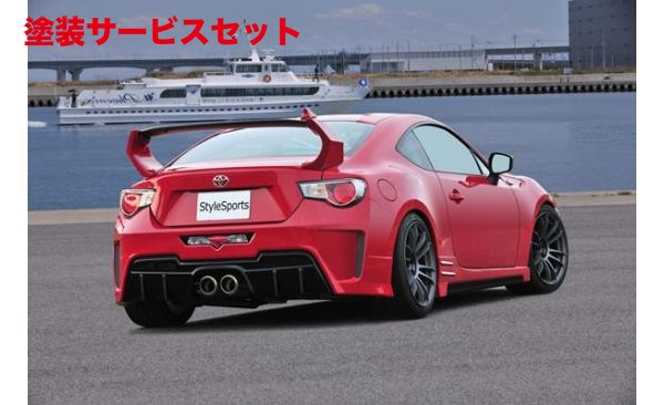 楽天市場】ノブレッセ86 ZN6 スタイルスポーツ リアバンパー