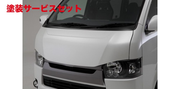 当社塗装品 エセックスCRS シーアールエス ハイエース 200系 標準ボディ PROGRESS バッドパネル FRP製｜オートパーツ ダイレクト