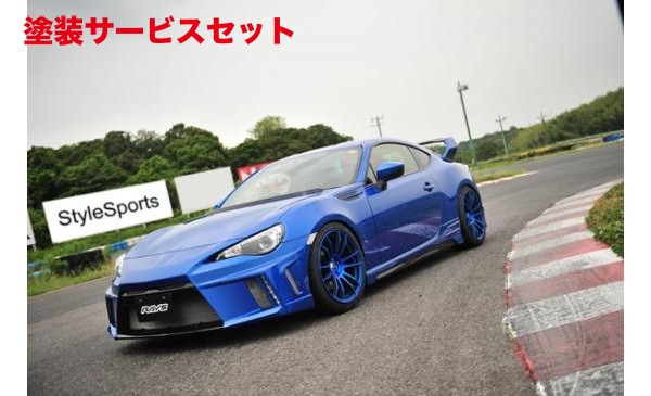 当社塗装品 ノブレッセBRZ ZC6 スタイルスポーツ フロントバンパー [オプション]LED仕様 [牽引フックカバー]無｜オートパーツ ダイレクト