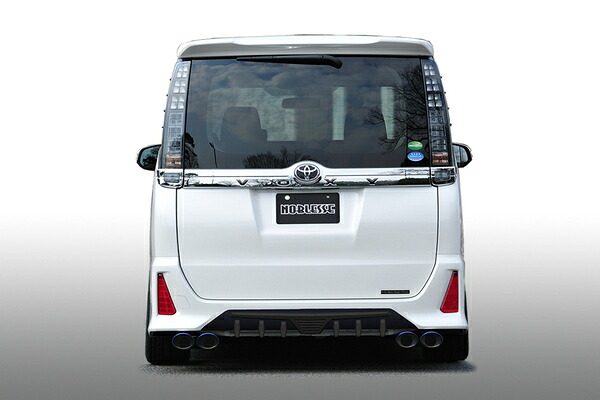 ノブレッセヴォクシー 80系 前期 ZSグレード ガソリン車 左右4本出しマフラー タイプT01テール / STDステンレス製|オートパーツ ダイレクト