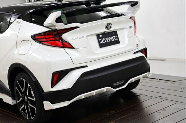 ノブレッセ C-HR 10/50系 GRスポーツ リアアンダースポイラー 塗装済 ブラックマイカ 単色