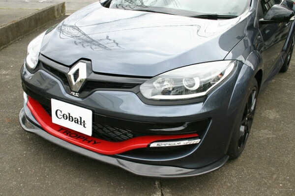 楽天市場】ルノー メガーヌ R.S.用 フロントリップスポイラー5 塗装