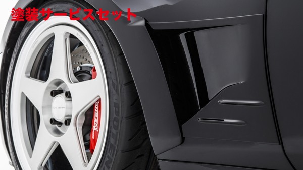 当社塗装品 アールケイデザインロードスター ND5RC( 2015/5~) サイドアウトレットダクト フロント&リアセット FRP|オートパーツ ダイレクト