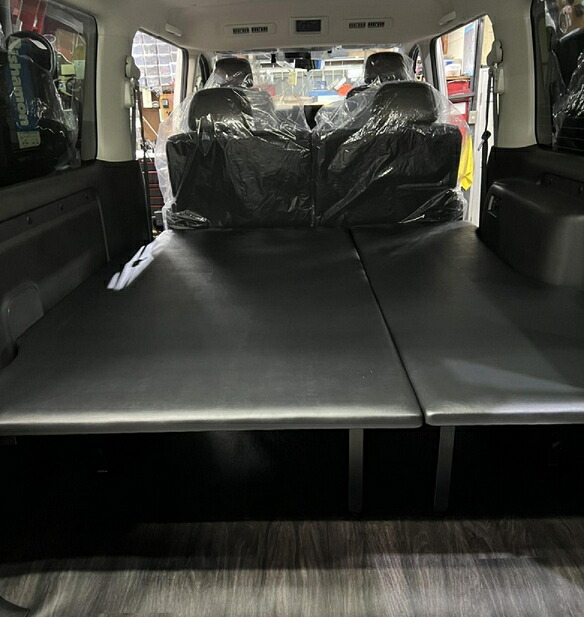 ボディライン NV350キャラバン E26 車中泊 縦割り型ベッドキット タイプ3 ベット割合 運転席側6 / 助手席側4 109,293円