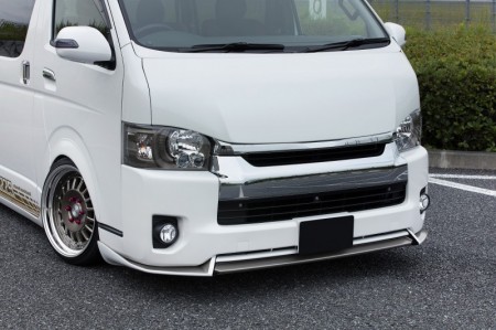 エセックス CRS シーアールエス ハイエース 200系 4-6型 ワイドボディ スティングレイパネル FRP製