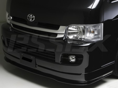 エセックス CRS シーアールエス ハイエース 200系 1/2型 ワイドボディ フロントリップスポイラー バージョン1 FRP製