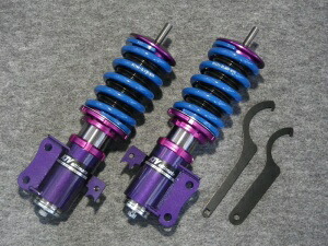 GTカープロデュース ハイゼットトラック S500系用 車高調フロントのみ スーパーローダウン 純正アッパーマウント仕様