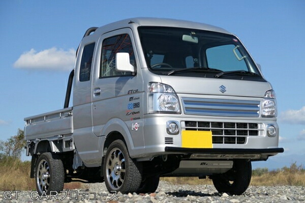 GTカープロデュース キャリイ DA16T 2インチアップ車高調キット 標準キャリイ(MT車・AGS車)アッパーマウント無 リアショック付属