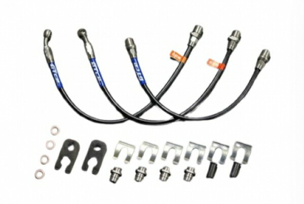 2輪 スウェッジライン リアホースKIT クリアコート 品番：RKSW2025