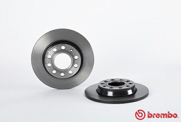 ブレンボ ローター AUDI A4 (B6) (車台番号→8E_5_400000) [8EASNF][01/06～05/02][REAR] 3.0 QUATTRO