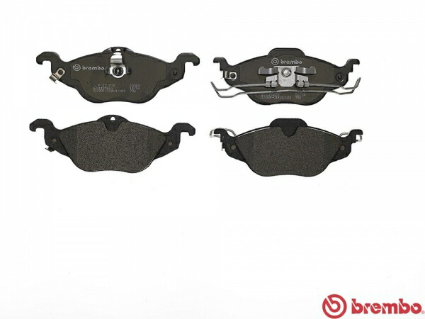 ブレンボ ブレンボ(brembo) ブレーキパッド OPEL ASTRA (XK系) [ XK180 XK181 ][ 98～01/09 ][ FRONT ] 【 ブラック | 【注4】/ABS無/リヤキャリパー BOSCH製/《グレード》1.8 16V 】