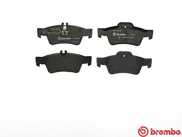 ブレンボブレンボ(brembo) ブレーキパッド MERCEDES BENZ W221 [ 221173 ][ 11/07～ ][ REAR ] 【 セラミック | Grand Edition/designo Limited含む/《グレード》S550 BLUE EFFICIENCY LONG 】｜オートパーツ ダイレクト