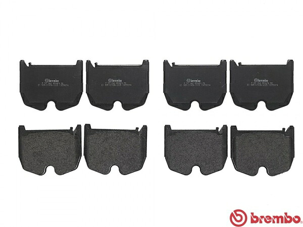 ブレンボ ブレンボ(brembo) ブレーキパッド MERCEDES BENZ W211 (SEDAN) [ 211076 ][ 02/12～06/07 ][ FRONT ] 【 ブラック | Front 8POT フロント・ウェアセンサー 右輪のみ装着車/《グレード》AMG E55 】