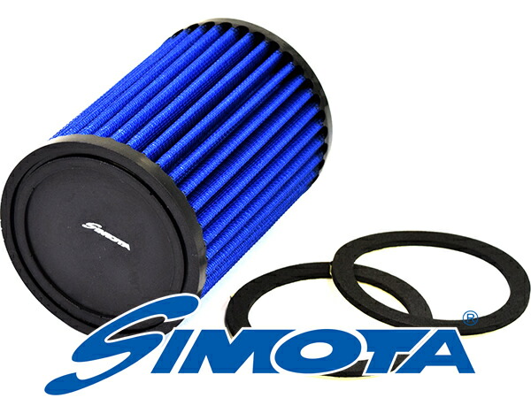 SIMOTA エアフィルター OYA-1308 XJR1300 2007-2015 5％アップ ハイフロー エアー エレメント カスタム パーツ