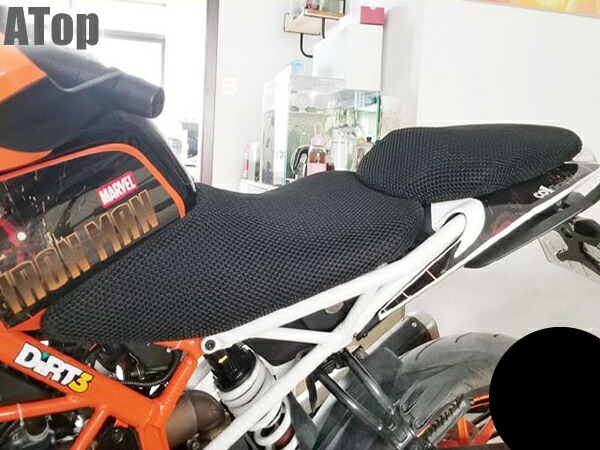 KTM DUKE200 DUKE390 デューク 専用設計 3Dメッシュシートカバー ハニカム構造 カスタム パーツ