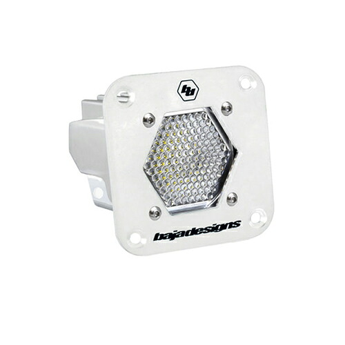 LED ライト S1シリーズ フラッシュマウント シーンライト 本体カラー ホワイト BajaDesigns バハデザイン 正規品｜オートプロズ 店