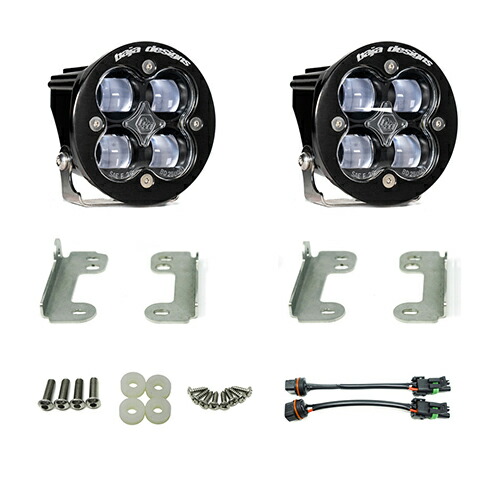 LED フォグライト キット ジープ JLラングラー JTグラディエーター サハラ 純正バンパー用 Squadron-R SAE ワイドコーナリングライト BajaDesigns バハデザイン 正規品｜オートプロズ 店