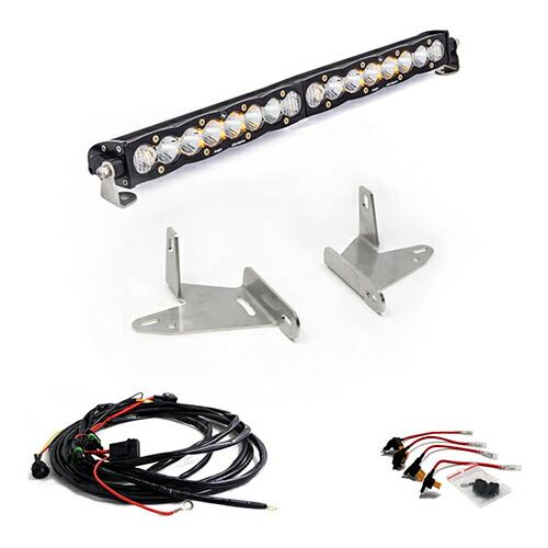 フロントグリルマウント LED バーライト キット スバル WRX 2018-2021年 S8 20インチ ライトバー アンバー BajaDesigns バハデザイン 正規品