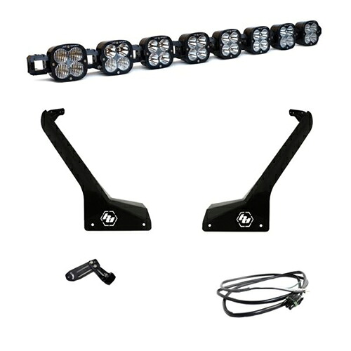 ルーフマウント LED ライト キット ジープ JLラングラー JTグラディエーター アップフィッタースイッチ付車両 XL Linkable 8連ライトバー BajaDesigns バハデザイン 正規品