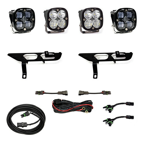 LED フォグライト キット フォード F-150 DRLなし車両 2021年以降現行 Squadron SAE Squadron Pro マルチパターンライト BajaDesigns バハデザイン 正規品｜オートプロズ 店