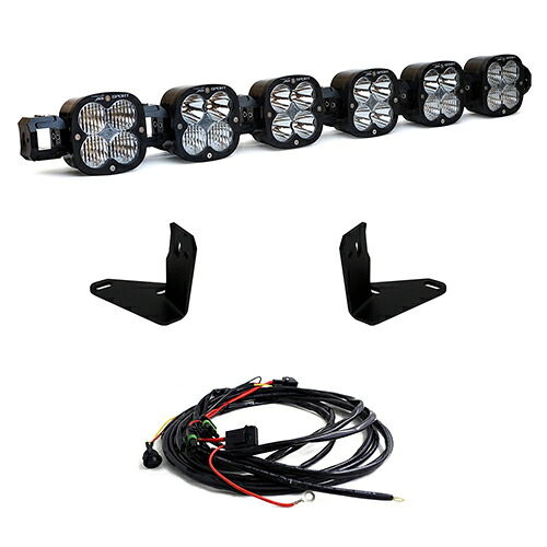 フロントバンパーマウント LED ライト キット フォード ブロンコ 2021年以降現行 純正スチールバンパー用 XL Linkable 6連ライトバー BajaDesigns バハデザイン 正規品