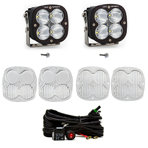 Aピラーマウント LED ライト キット フォード ブロンコ 2021年以降現行 XL Sport スポットライト ドライビングコンボレンズ ワイドコーナリングレンズ付き BajaDesigns バハデザイン 正規品