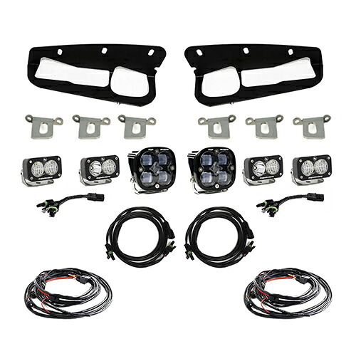 LED フォグライト キット フォード ブロンコ 2021年以降現行 Squadron Pro SAE Sport マルチパターンライト BajaDesigns バハデザイン 正規品