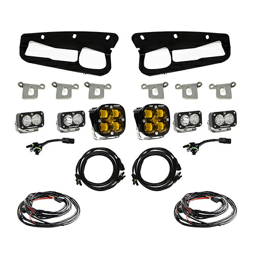 LED フォグライト キット フォード ブロンコ 2021年以降現行 Squadron Pro SAE Sport マルチパターンライト アンバー BajaDesigns バハデザイン 正規品