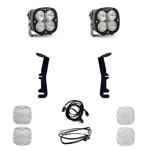 Aピラーマウント LED ライト キット ラム 1500 TRX 2021年以降現行 XL Pro ドライビングコンボライト スポットレンズ ワイドコーナリングレンズ付き BajaDesigns バハデザイン 正規品
