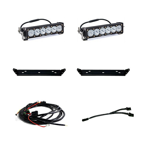 フロントグリルマウント LED バーライト キット フォード F-150 ラプター 2021年以降現行 OnX6 10インチ ライトバー BajaDesigns バハデザイン 正規品｜オートプロズ 店
